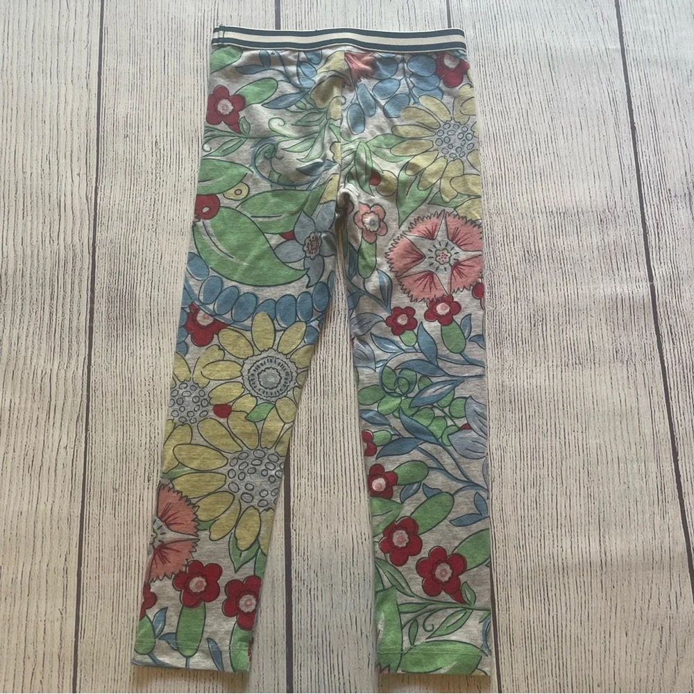 Gymboree Floral Leggings Size XS (4)